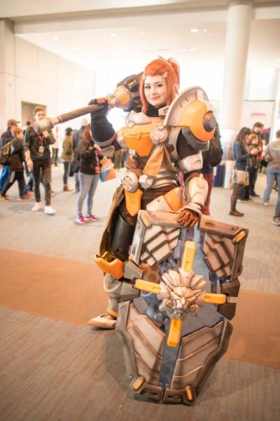 Косплей Бригитты из Overwatch выглядит идеально Косплей Бригитты из Overwatch выглядит идеально