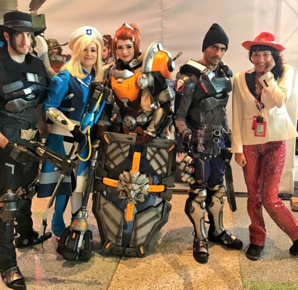 Косплей Бригитты из Overwatch выглядит идеально Косплей Бригитты из Overwatch выглядит идеально