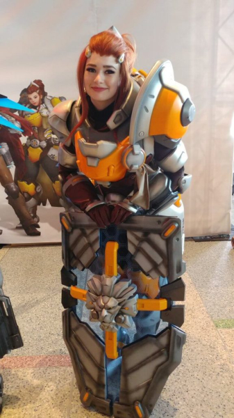 Косплей Бригитты из Overwatch выглядит идеально Косплей Бригитты из Overwatch выглядит идеально